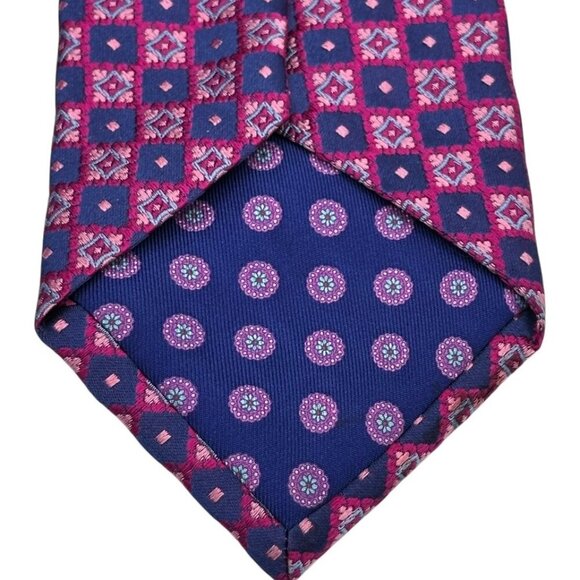 Ted Baker London Silk Tie Navy Blue - Picture 3 of 6